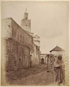 Une rue à El-Eubbab (Image de propagande coloniale)