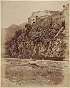 Bougie. Mur d'enceinte (Image de propagande coloniale)