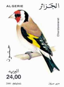 طيور طابع بريدي الجزائر