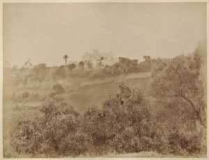 Bouzaréah. Villa du Prince Ludovic de Polignac (Image de propagande coloniale)