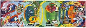 Carnets an 2000 (Timbre poste Algérie)