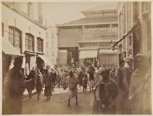 Alger. Marché juif (Image de propagande coloniale)