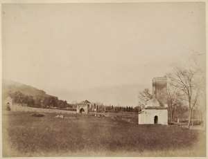 Tlemcen. Cimetière arabe (Image de propagande coloniale)