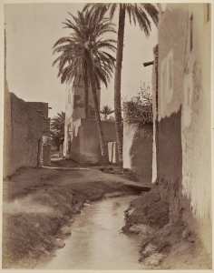 Le Vieux-Biskra (Image de propagande coloniale)