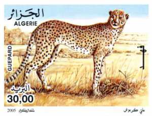 فهد الطاسيلي طابع بريدي الجزائر