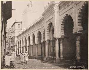 Alger. Rue de la Marine (Image de propagande coloniale)