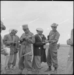 Opérations effectuées par une unité de la Légion étrangère dans le secteur de Tlemcen.