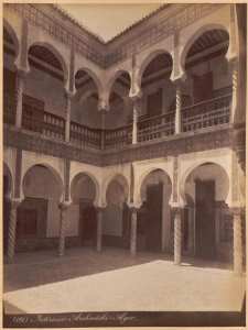 Interieur de l'Archevéché d'Alger (Image de propagande coloniale)