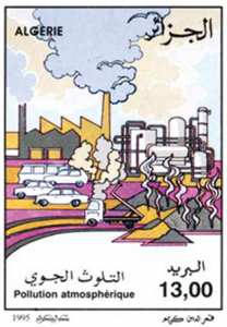 Protection de l’environnement (Timbre poste Algérie)