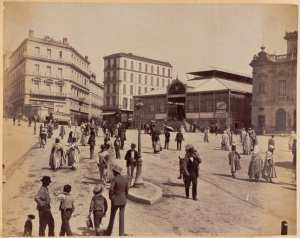 Constantine. Place Valée (Image de propagande coloniale)