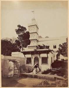 Mosquée Sidi Abderahman (Image de propagande coloniale)