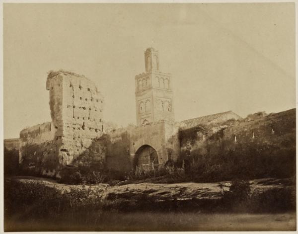 Mosquée de Bab-Zir (Image de propagande coloniale)