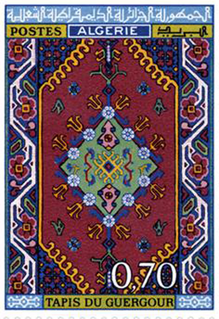 Tapis algériens (Timbre poste Algérie)