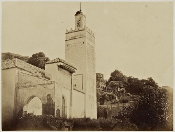 Mosquée de Sidi el Halaoui (Image de propagande coloniale)