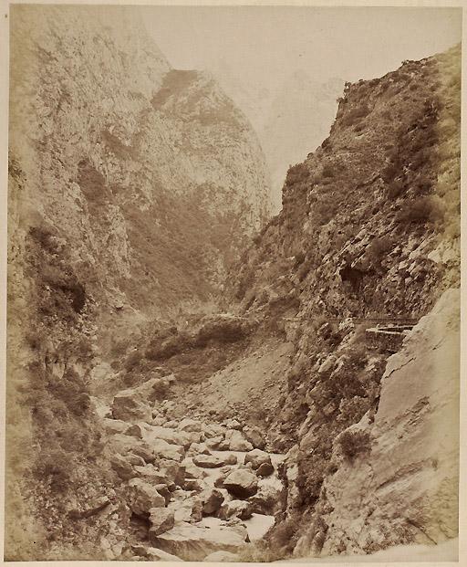 Chabet-el-Akha (Image de propagande coloniale)