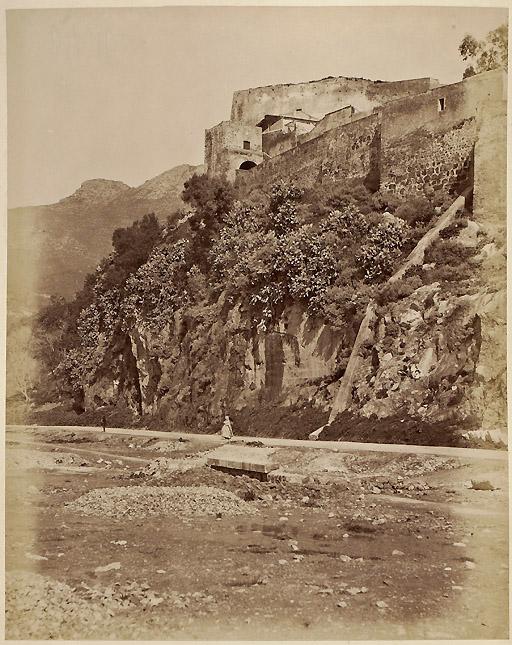 Bougie. Mur d'enceinte (Image de propagande coloniale)