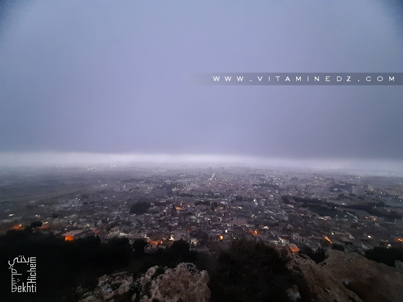 Vue de Tlemcen en pleine brume