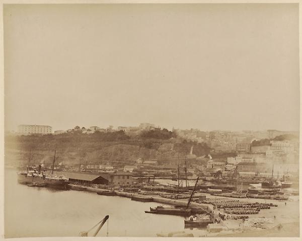 Oran. Le port (Image de propagande coloniale)