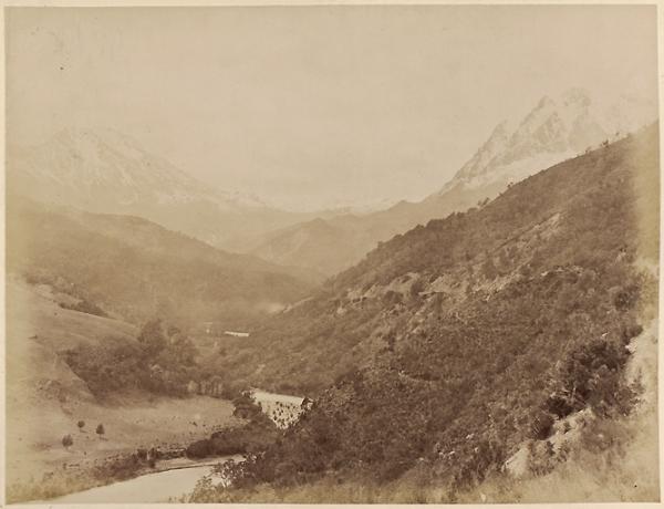 Route de Bougie par le Chabet (Image de propagande coloniale)