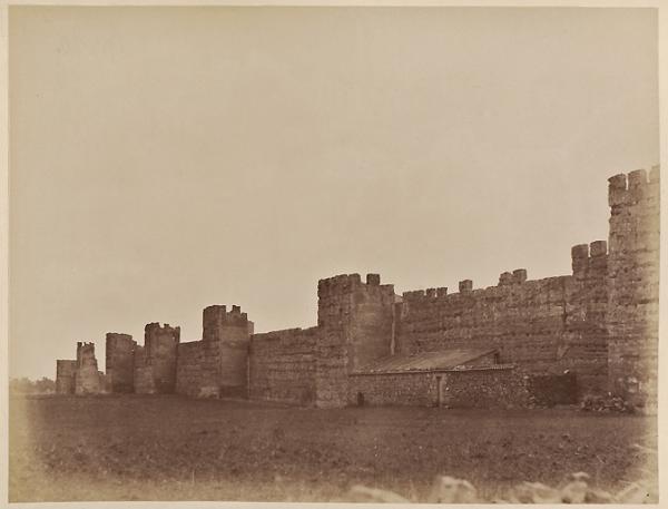 Mansourah. Enceinte extérieure (Image de propagande coloniale)