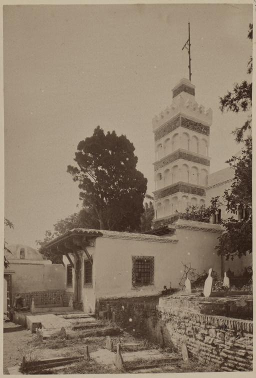 Alger. Mosquée de Sidi-Ader-Rhaman-el-Tçalbi (Image de propagande coloniale)