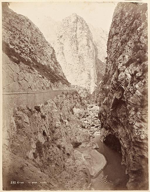 Gorges de Chabet El Akra (Image de propagande coloniale)