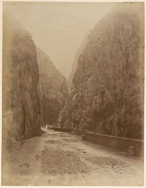 Gorges de Chabet El Akra (Image de propagande coloniale)