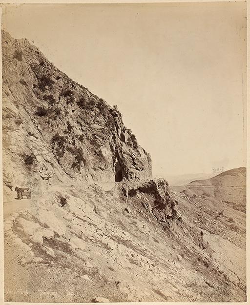 Vue du tunnel de Tirourda (Image de propagande coloniale)