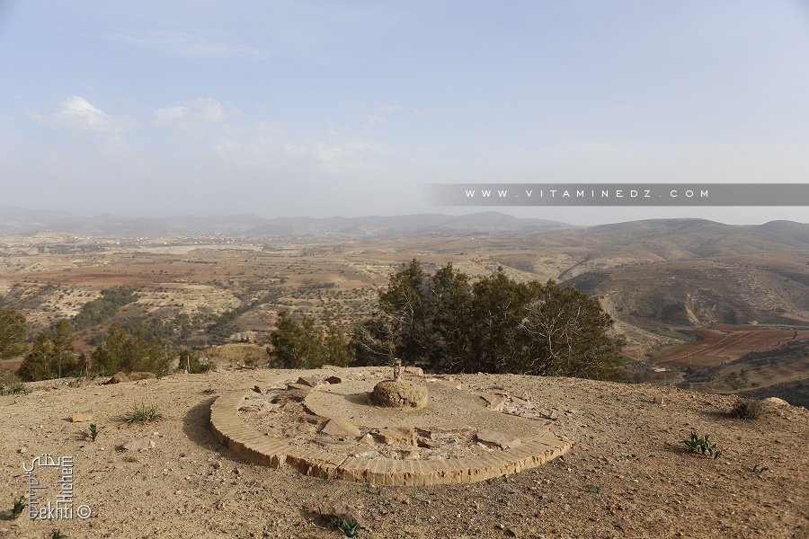 Le lieu de la bataille de Djebel kerkour (Tlemcen)