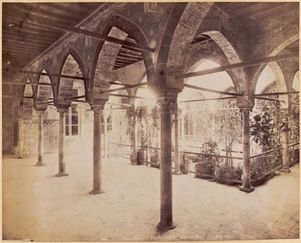 Constantine. Ancien Palais Ahmed bey (Image de propagande coloniale)