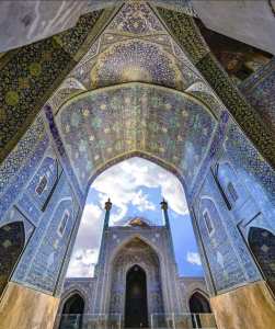 La mosquée Royale à Ispahan -L'Iran