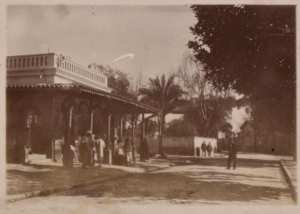 Dellys. Place du marché (Image de propagande coloniale)