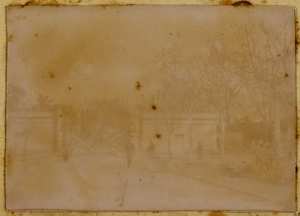 Blida. Porte d'Alger (en démolition) (Image de propagande coloniale)