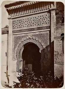 Tlemcen. Mosquée de Sidi-Bou-Médine (Image de propagande coloniale)