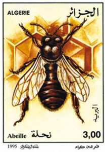Apiculture (Timbre poste Algérie)
