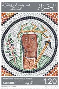 الفصول طابع بريدي الجزائر