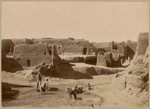 Une rue [d'In Salah] (Image de propagande coloniale)