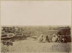 Taourirt. Ksar et oasis (Image de propagande coloniale)