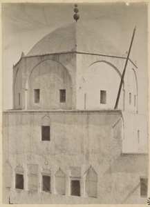 [Zaouïa à Touggourt ' El Oued ' ] (Image de propagande coloniale)