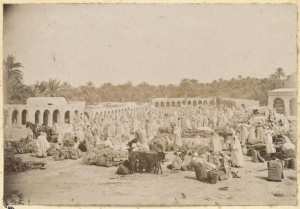 [Marché de Touggourt.] (Image de propagande coloniale)
