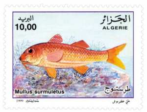 Poissons (Timbre poste Algérie)