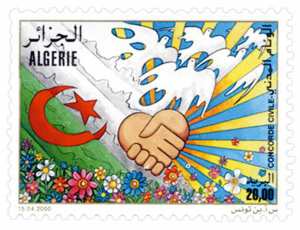 Concorde civile (Timbre poste Algérie)