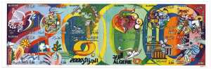 Carnets an 2000 (Timbre poste Algérie)