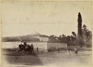 Constantine. Marabout Si Salah Bey (Image de propagande coloniale)