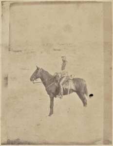 Capitaine Laperrine. Laghouat, 1879 (Image de propagande coloniale)