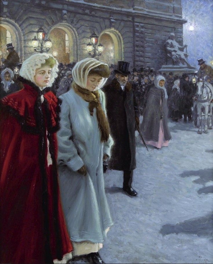 Artiste Peintre Paul Gustav Fischer