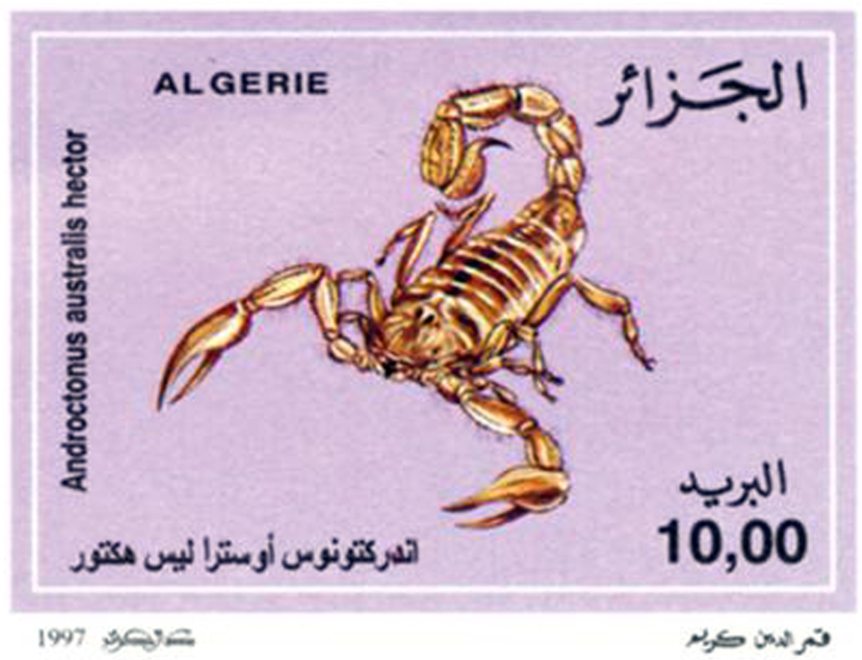 Scorpions (Timbre poste Algérie)