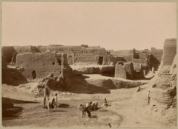 Une rue [d'In Salah] (Image de propagande coloniale)