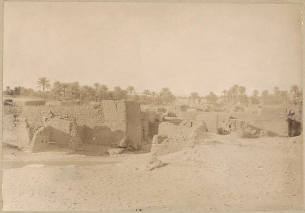 Akabli. Ksar Mançour (Image de propagande coloniale)
