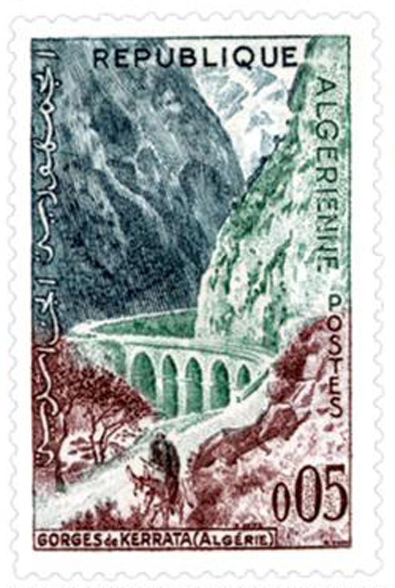 Sites (Timbre poste Algérie)